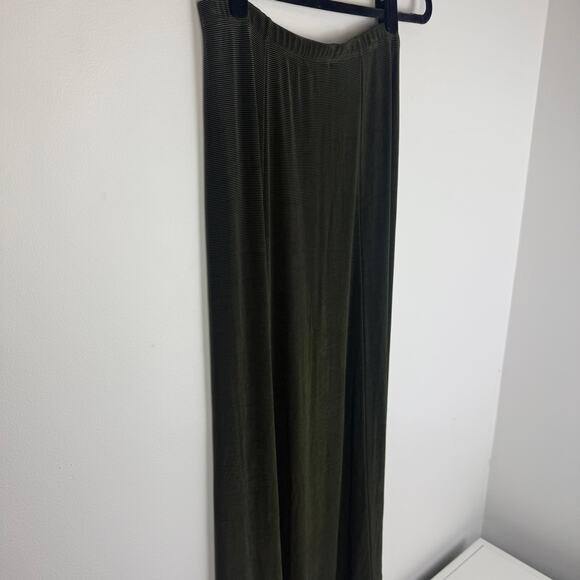 Vintage Picadily Fashions Womens Whimisgoth Long Maxi Dark Green Skirt Medium - Picture 5 of 11